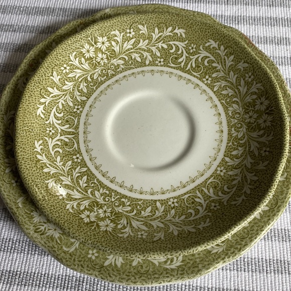 Lunch plate and saucer. Match. Royal Staffordshire England - Picture 4 of 4